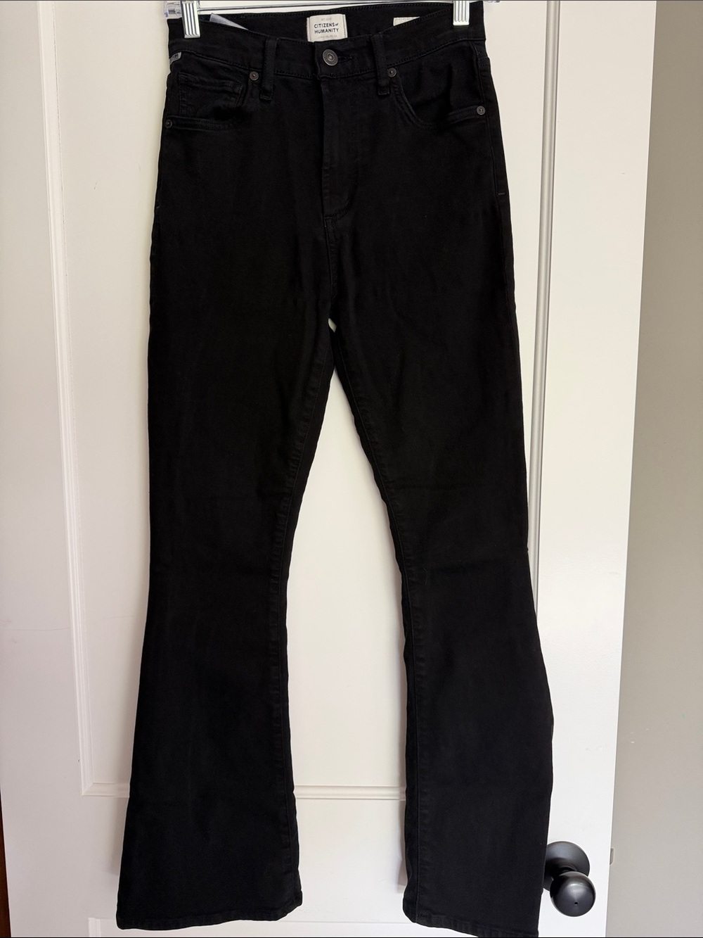 Citizens Of Humanity Black Flare Jeans